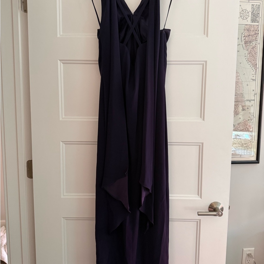 Elegant Blue Women's Gown